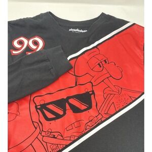Men's Medium Vintage sponge bob tee t-shirt long sleeve ‎ cartoon Nickelodeon